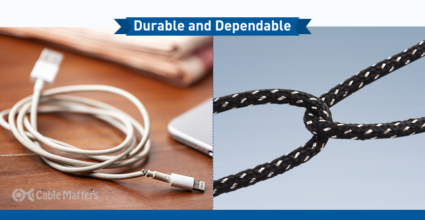 Cable Matters Braided Cables Durable and Dependable
